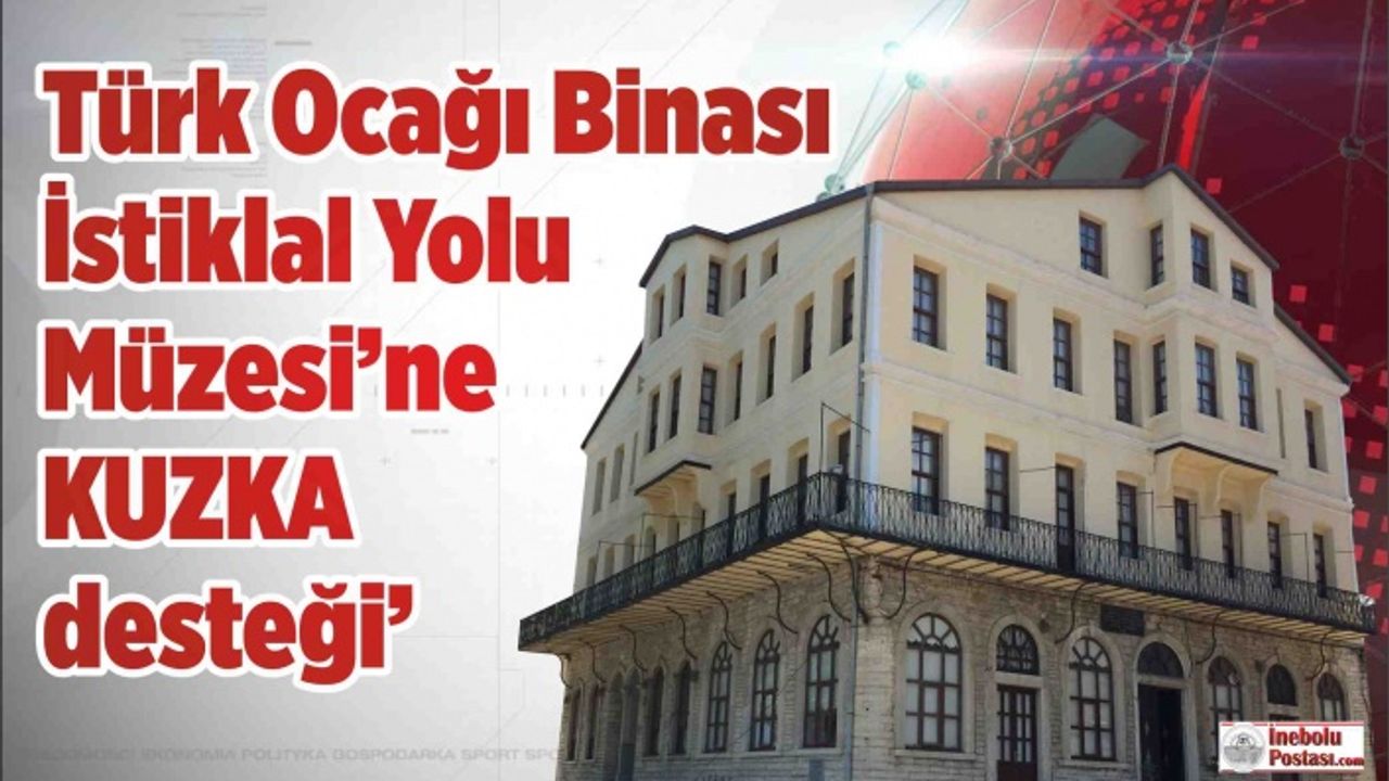 KUZKA'dan Türk Ocağı İstiklal Yolu Müzesi'ne 1,3 Milyon TL Destek