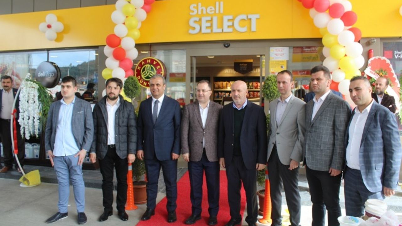 Sahilin İlk Shell İstasyonu Bozkurt’ta Açıldı
