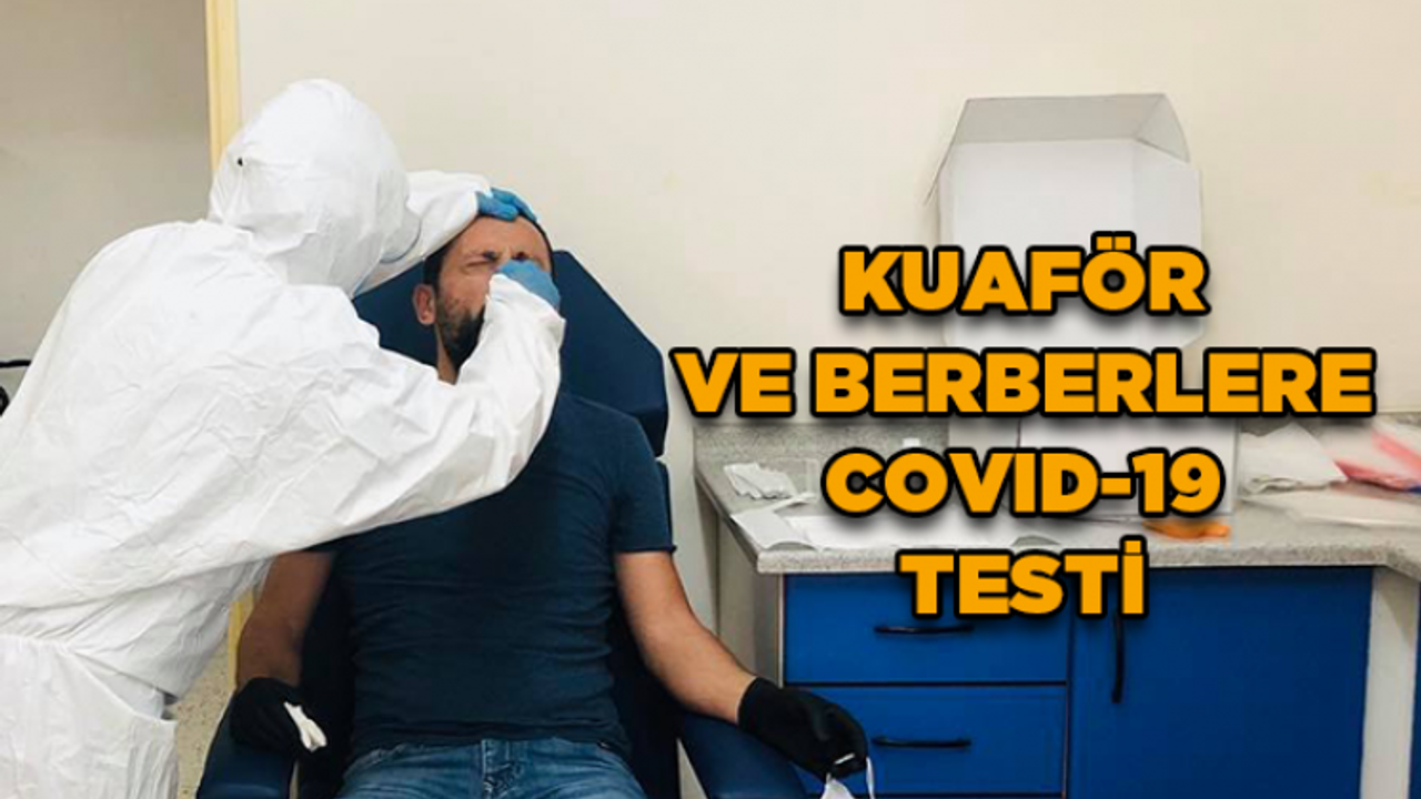 İnebolu'da berber ve kuaförler 'temiz'