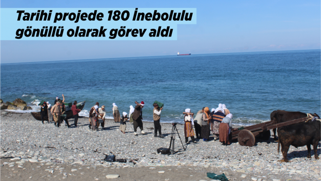 Belgesel Projesine İnebolu halkından gönülden destek