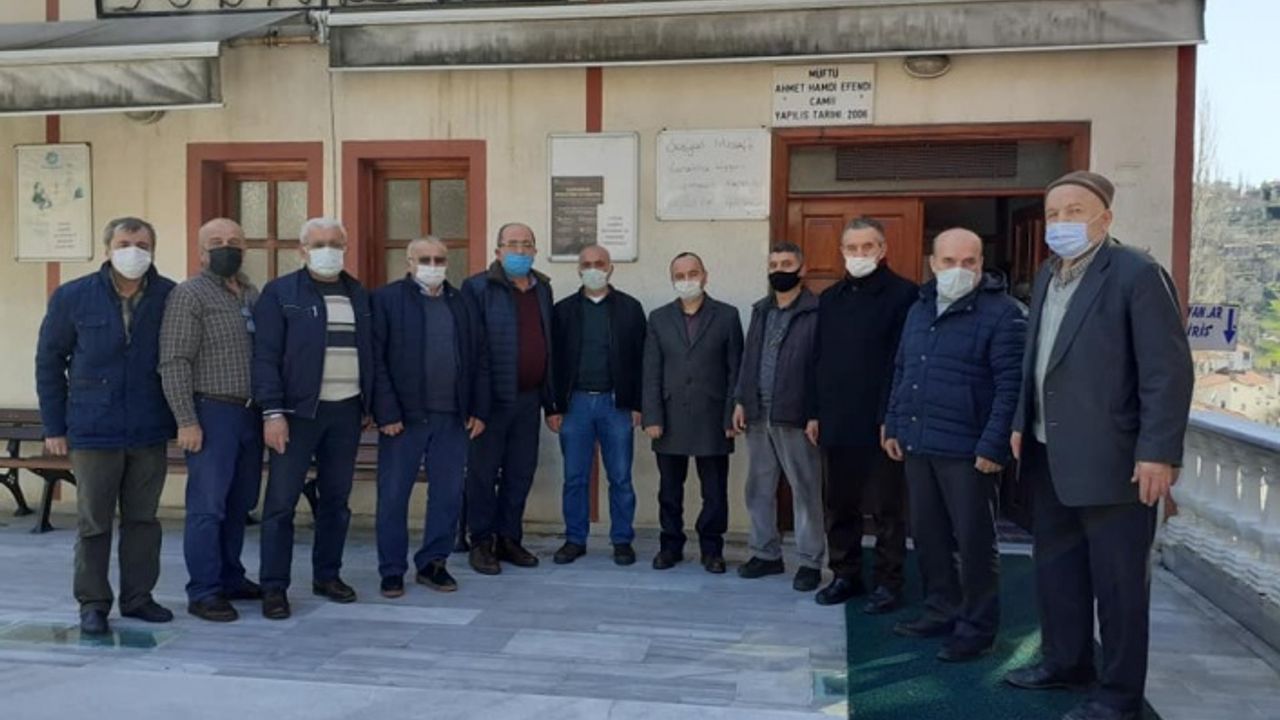 Ahmet Hamdi Camiinin arsası Diyanet Vakfı’na devredildi