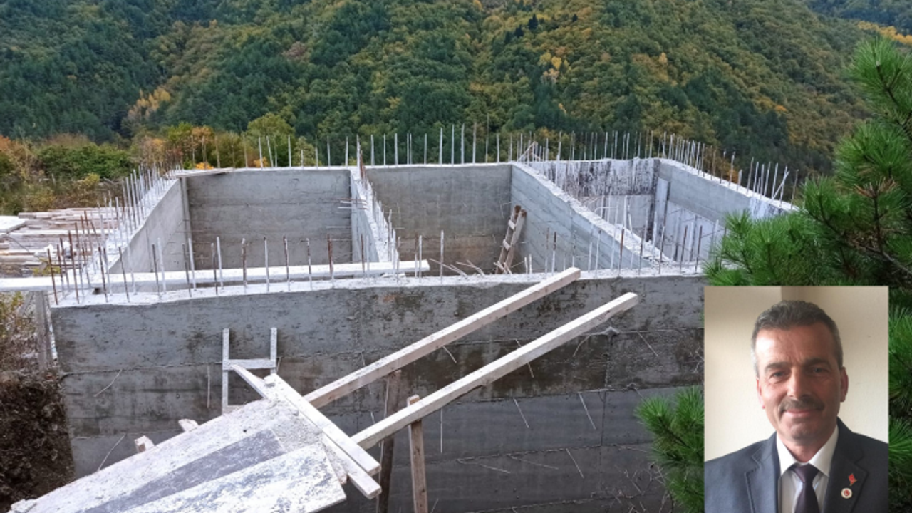 Yamaç Köyü’ne 150 tonluk su deposu