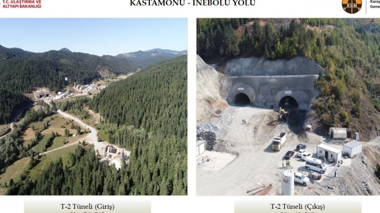 İnebolu yolu projesinde son durumu Karayolları Bölge Müdürü açıkladı