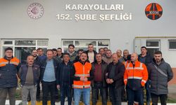 Karayolları 152. Şube Şefliği'nden DMD Hastası Recep Açıkgöz'e destek