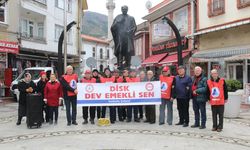 Emekliler meydandan hükümete seslendi ‘’Yeter artık geçinemiyoruz’’