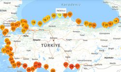 Türkiye'nin en soğuk denizi İnebolu'da...