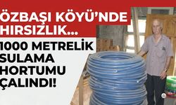 İnebolu Özbaşı Köyü’nde su hortumu hırsızlığı