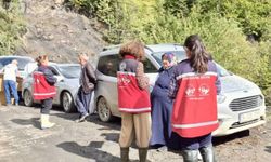 Psikososyal destek ekipleri Deresökü Köyü’nde sahada