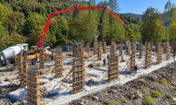 Yeni Küçük Sanayi Sitesi’nde ilk etap yükseliyor