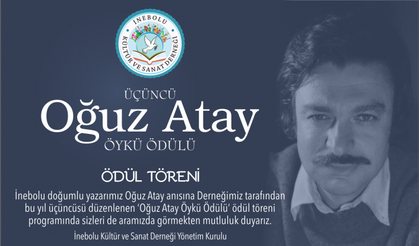 3. Oğuz Atay Öykü Ödülü sahibini buluyor