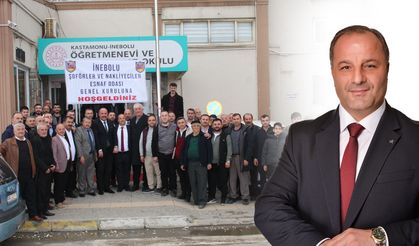 İnebolu Şoförler Odası’nda Yeni Başkan Adem Balcı!