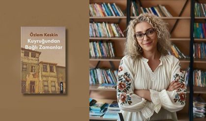 Özlem Keskin “Kuyruğundan Bağlı Zamanlar” adlı ikinci kitabıyla okurla buluştu