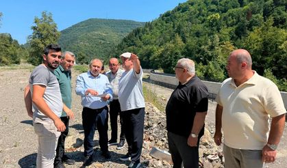 İnebolu’da sanayi sitesi için planlanan alanda inceleme yapıldı