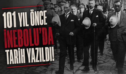 101 yıl önce İnebolu’da tarih yazıldı!