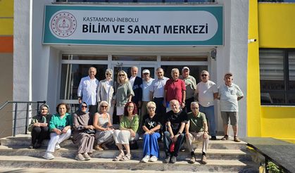 İnebolu Lisesi 75-76 dönemi mezunları İnebolu’da buluştu