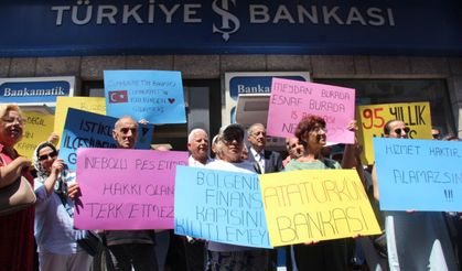 İnebolu’da İş Bankası şube kapatma kararına tepki büyüyor!