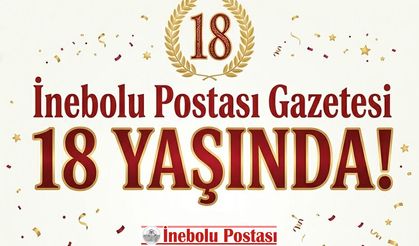 İnebolu Postası Gazetesi 18 yaşında!