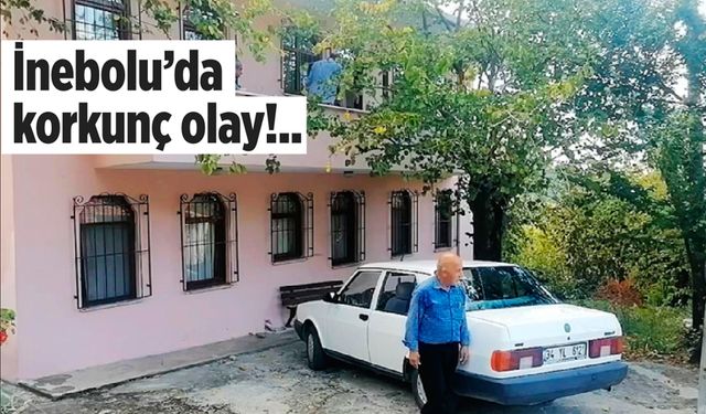 YAŞLI ÇİFTİN EVİ TAŞLANDI, OTOMOBİLİ KUNDAKLANDI