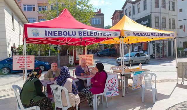 HALK SAĞLIĞI HAFTASI STANDI AÇILDI