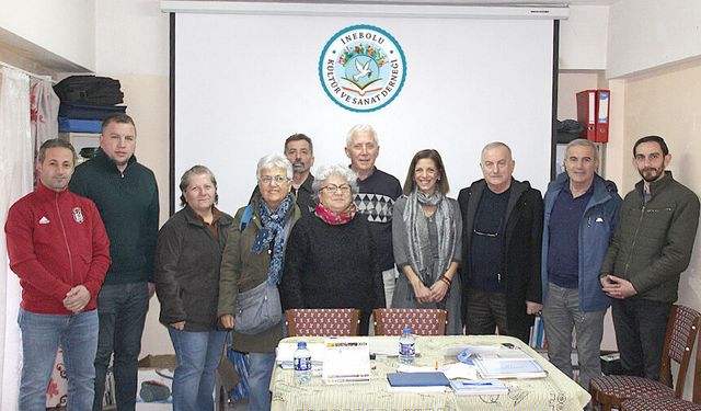 İnebolu Kültür ve Sanat Derneği 5. Genel Kurulu gerçekleştirildi