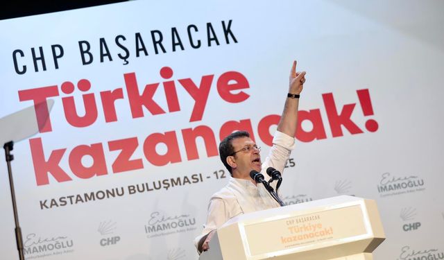 İmamoğlu, Kastamonu'da konuştu: 'Pazarı kurduk, oyunu da bozacağız'