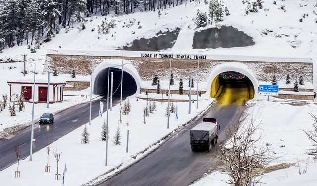 Ilgaz Tüneli, trafiğe kapatılacak!
