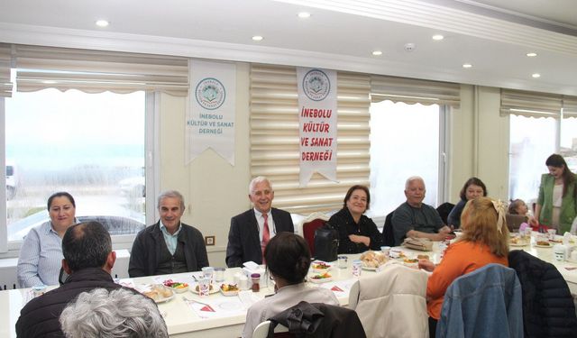 İnebolu Kültür ve Sanat Derneği’nden Ankara Dernek’e destek yemeği