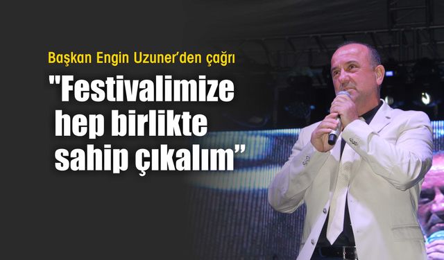 Uzuner'den 7 günlük festival için 'sponsorluk' çağrısı