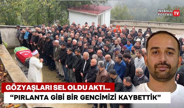 Almanya'da vefat eden Doğan Akyol, İnebolu'da gözyaşları arasında toprağa verildi