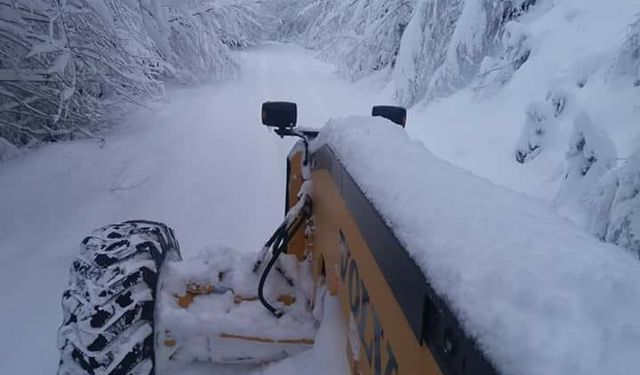 İnebolu'da 40 köy yolu kapalı, 10 köye ise enerji verilemiyor