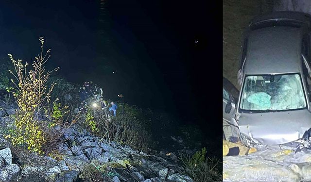 Otomobil şarampole yuvarlandı: 1 yaralı