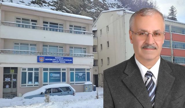 İnebolu Şoförler Odası Başkanı Ercankal, aday olmayacağını açıkladı