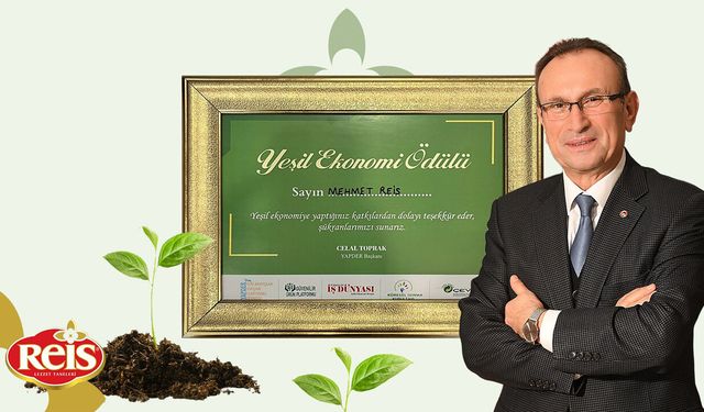Reis Gıda’ya Yeşil Ekonomi Ödülü