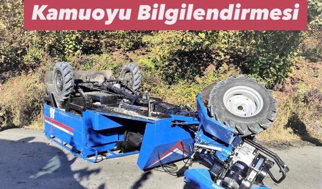 İnebolu Kaymakamlığı'ndan patpat kazalarına karşı önemli uyarı