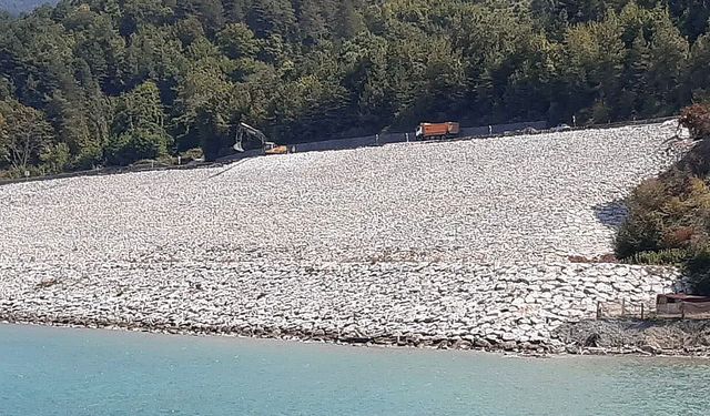 İnebolu Evrenye'de 600 metrelik tahkimat!
