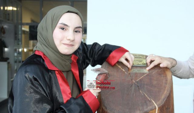 İnebolulu Zeynep Kömüşçü Türkiye 476’ncısı oldu!
