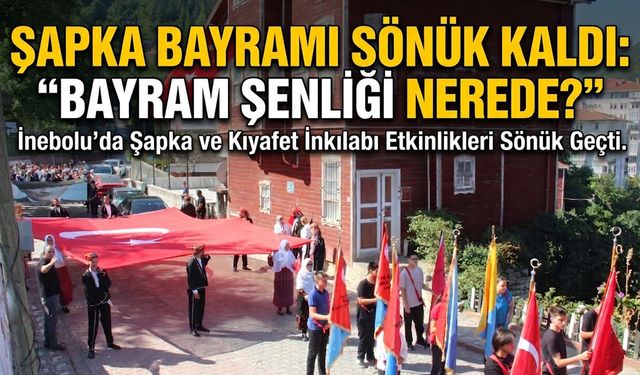 ŞAPKA BAYRAMI SÖNÜK KALDI...