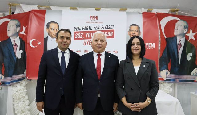 YENİ Parti İnebolu İlçe Başkanlığı’na Cemal İlyasoğlu seçildi