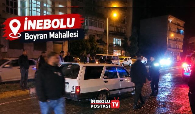 İnebolu'da yayaya araç çarptı!