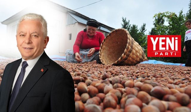 Yeni Parti İlçe Başkanı Cemal İlyasoğlu “Fındık üreticisinin alın teri heba ediliyor”