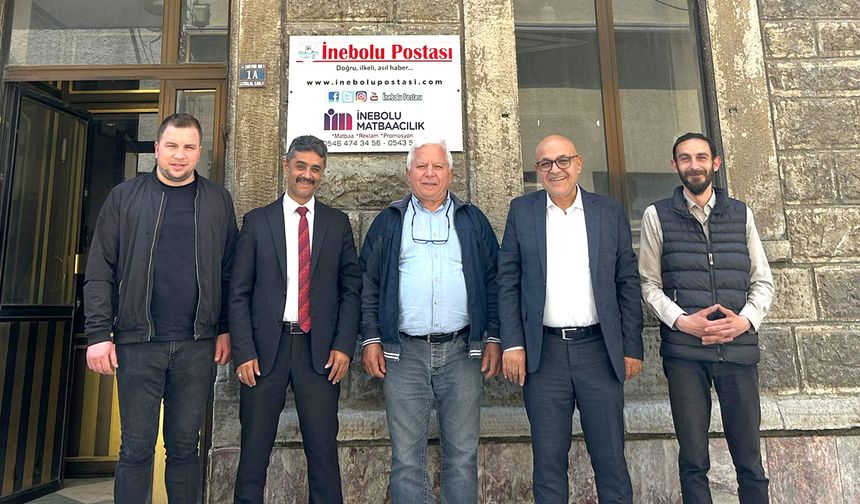 BİK’ten İnebolu Postası Gazetesi’ne ziyaret