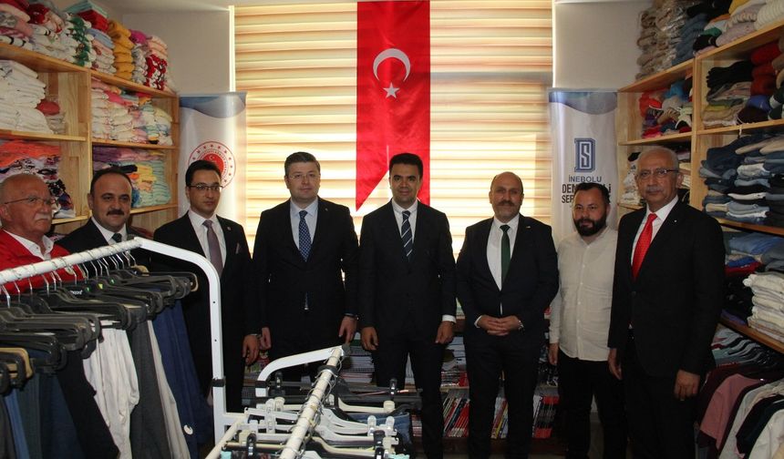 İnebolu’da denetimli serbestlik yükümlüleri ve aileleri için sosyal market açıldı