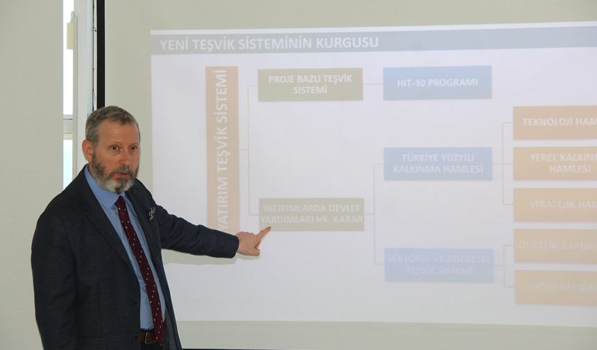 İnebolu’da yatırımcılara, Yeni Teşvik Sistemi anlatıldı