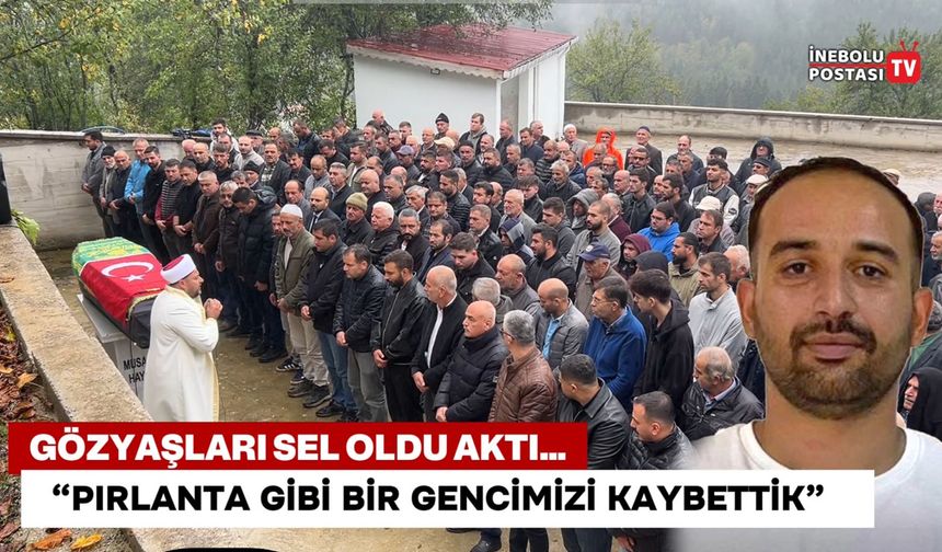 Almanya'da vefat eden Doğan Akyol, İnebolu'da gözyaşları arasında toprağa verildi