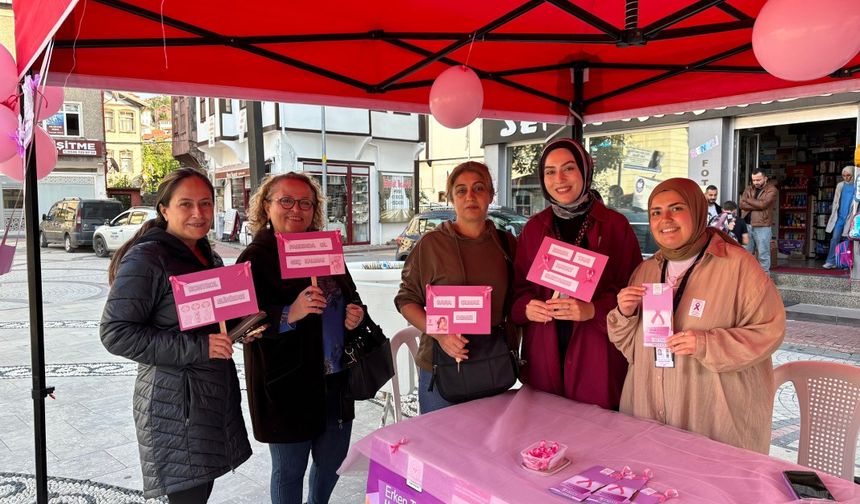 İnebolu Toplum Sağlığı Merkezi’nden Meme Kanseri Farkındalık Ayı etkinliği