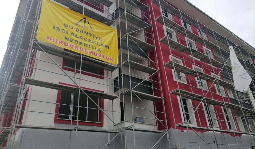 İnebolu'da TOKİ işçileri isyanda!