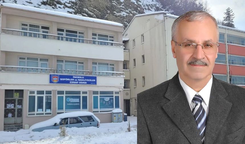 İnebolu Şoförler Odası Başkanı Ercankal, aday olmayacağını açıkladı