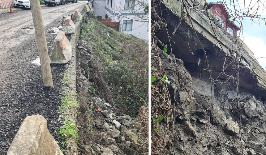 Eski Hastane Yolu TEHLİKE SAÇIYOR!