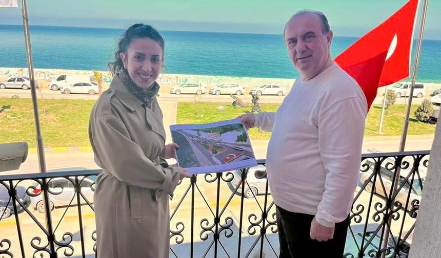 İnebolu sahilinde peyzaj çalışmaları başlıyor