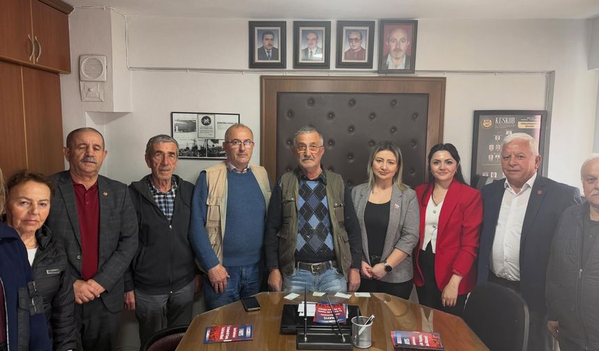 CHP Teşkilatı meslek odaları ve esnafla bir araya geldi